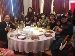 台北市國際傑人會2017年12月份出席中華民國總會暨台中市傑人會聯合交接典禮活動
